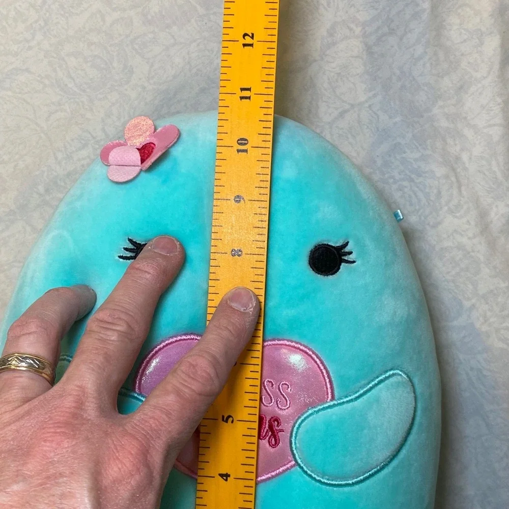 Squishmallows Olina Octopus I'd Cross Oceans 4 U Valentine‎ Plush 8
